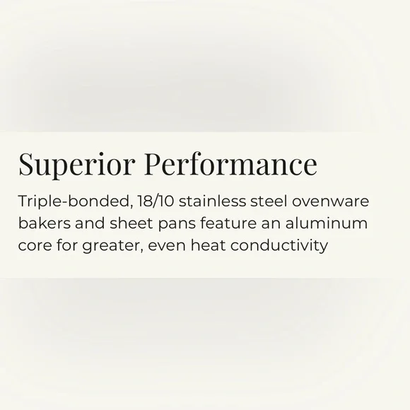 Hestan OvenBond Tri-ply Half Sheet Pan - Picture 8 of 16